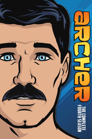 Sterling Archer Ready For Action - Archer Season 4 Dvd Poster Wallpaper