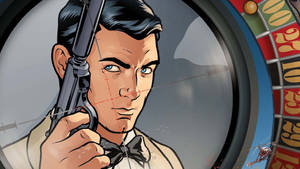 Sterling Archer Silencer Wallpaper