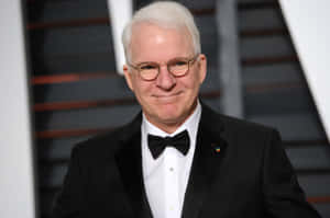 Steve Martin Giving A Classy Pose Wallpaper