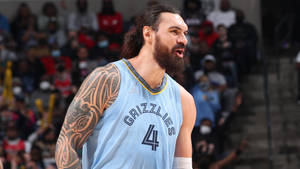 Steven Adams Memphis Grizzlies Player 4 Wallpaper