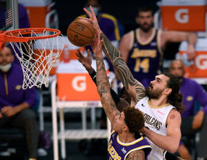 Steven Adams New Orleans Lakers Wallpaper