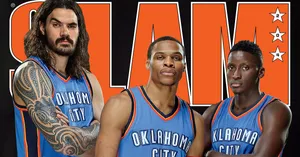 Steven Adams Russell Westbrook Wallpaper