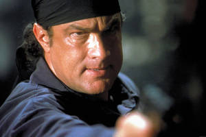 Steven Seagal - An Icon Of Action Cinema Wallpaper