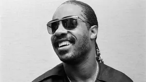 Stevie Wonder Smiling Portrait Wallpaper