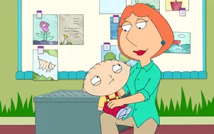 Stewie And Lois Griffin Wallpaper