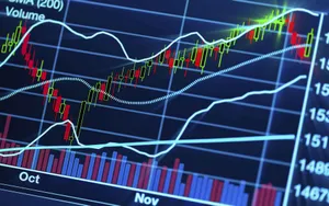 Stock Market Traditional Candle Stick Colours Wallpaper