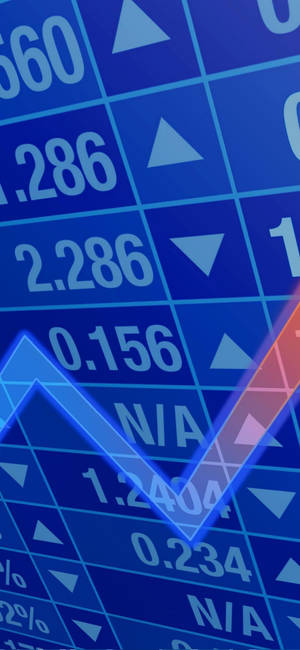 Stock Market Upward And Downward Arrows Wallpaper