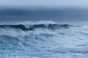 Storm At Sea Water Wallpaper