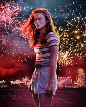 Stranger Things 3 Sadie Sink Wallpaper