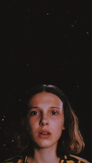 Stranger Things Eleven - Aesthetically Captivating Wallpaper