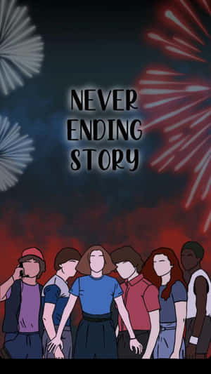 Stranger Things Girly Animated Wallpaper