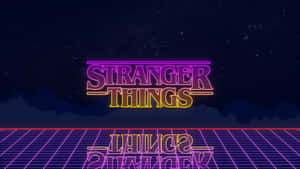 Stranger Things Vaporwave Aesthetic Wallpaper