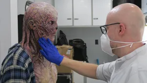 Stranger Things Vecna Prosthetic Make-up Wallpaper
