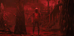 Stranger Things Vecna Upside Down Lair Wallpaper