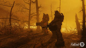 Strap On The Power Armor And Explore The World Of Fallout 76. Wallpaper