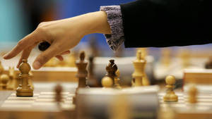 Strategist At Play: The Art Of Chess Wallpaper