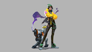 Strategize Your Way To Victory With Killjoy In Valorant. Wallpaper