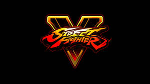 Street Fighter V Gamer Logo Wallpaper