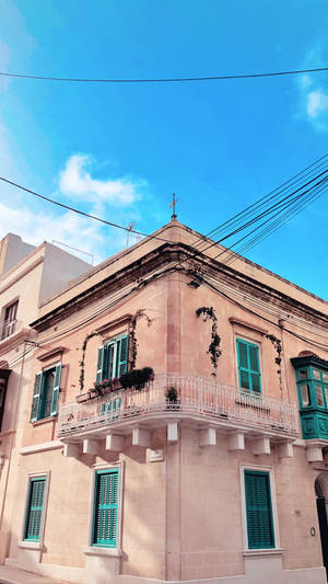 Street In Sliema Malta Wallpaper