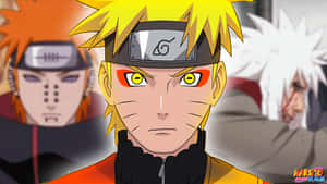 Strike A Power Pose Like Naruto Uzumaki Wallpaper