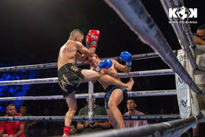 Striking King Of Kings Kickboxing Duel Wallpaper