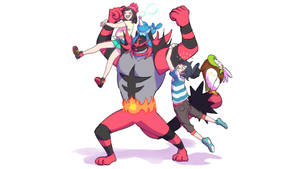 Strong Incineroar Wallpaper