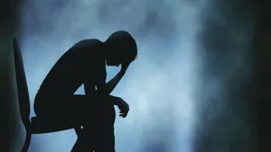 Struggling With The Shadows - Mood Off. Wallpaper