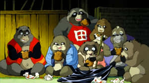 Studio Ghibli Aesthetic Desktop Pom Poko Wallpaper