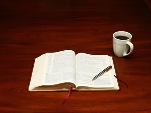 Studying A Single Book Wallpaper