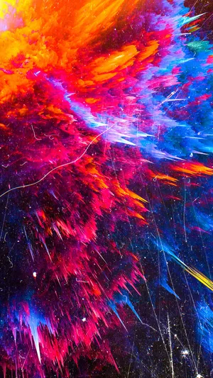 Stunning Colorful Smartphone Wallpaper Wallpaper