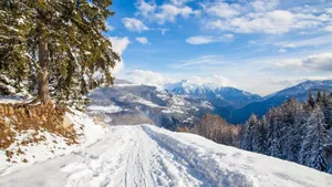 Stunning Mountain Range In 4k Ultra Hd Wallpaper