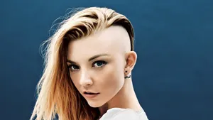 Stunning Portrait Of Natalie Dormer Wallpaper