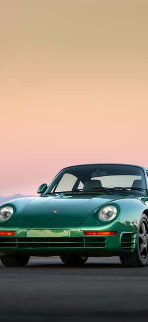 Stunning Red Porsche Iphone Wallpaper Wallpaper