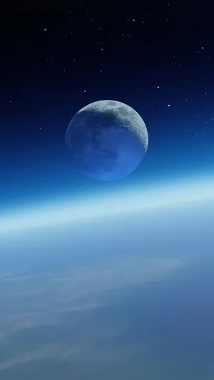 Stunning Twilight Sky Over Mountain Range Wallpaper