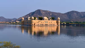 Stunning Urban Skyline During Evening Time Wallpaper