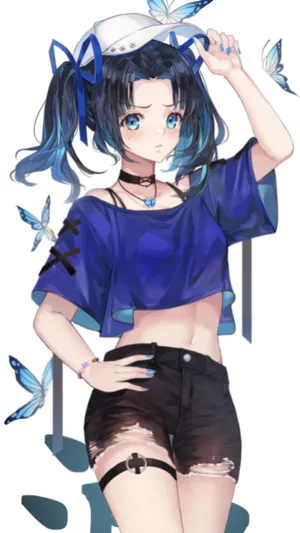 Stylish Aoi Kanzaki Wallpaper