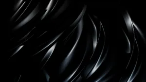 Stylish Black Curves Wallpaper