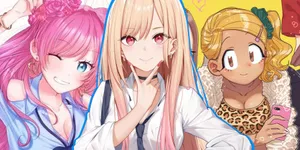 Stylish Gyaru Girl Posing In Chic Outfit Wallpaper