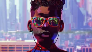 Stylish Sunglasses For A Bright Summer Day Wallpaper