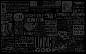 Subtle Text Background Wallpaper