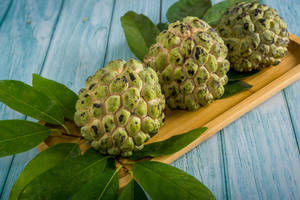 Sugar Apple Plating Presentation Wallpaper