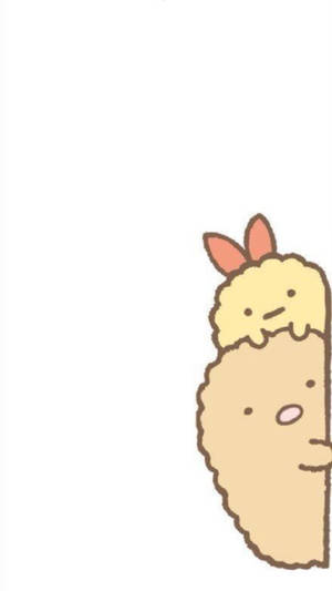 Sumikko Gurashi Cute Tonkatsu Wallpaper