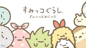 Sumikko Gurashi Friends Wallpaper