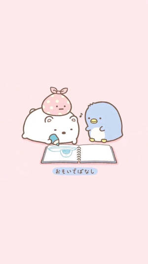 Sumikko Gurashi Shirokuma And Penguin Wallpaper