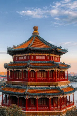 Summer Palace For Phone Wallpaper