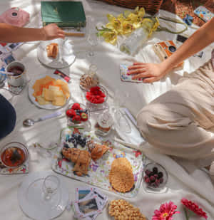 Sunny Picnic Spread.jpg Wallpaper