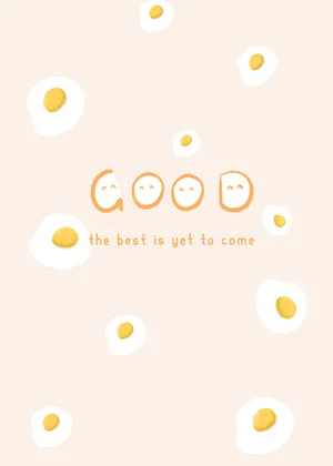 Sunny Side Up Inspiration Wallpaper