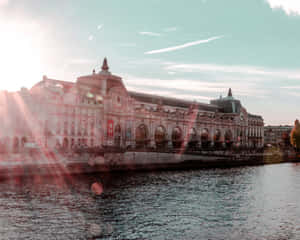 Sunrise At Musée Dorsay Wallpaper