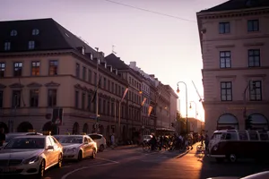Sunrise In The City Wallpaper