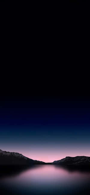 Sunrise Solid Blue Iphone Wallpaper